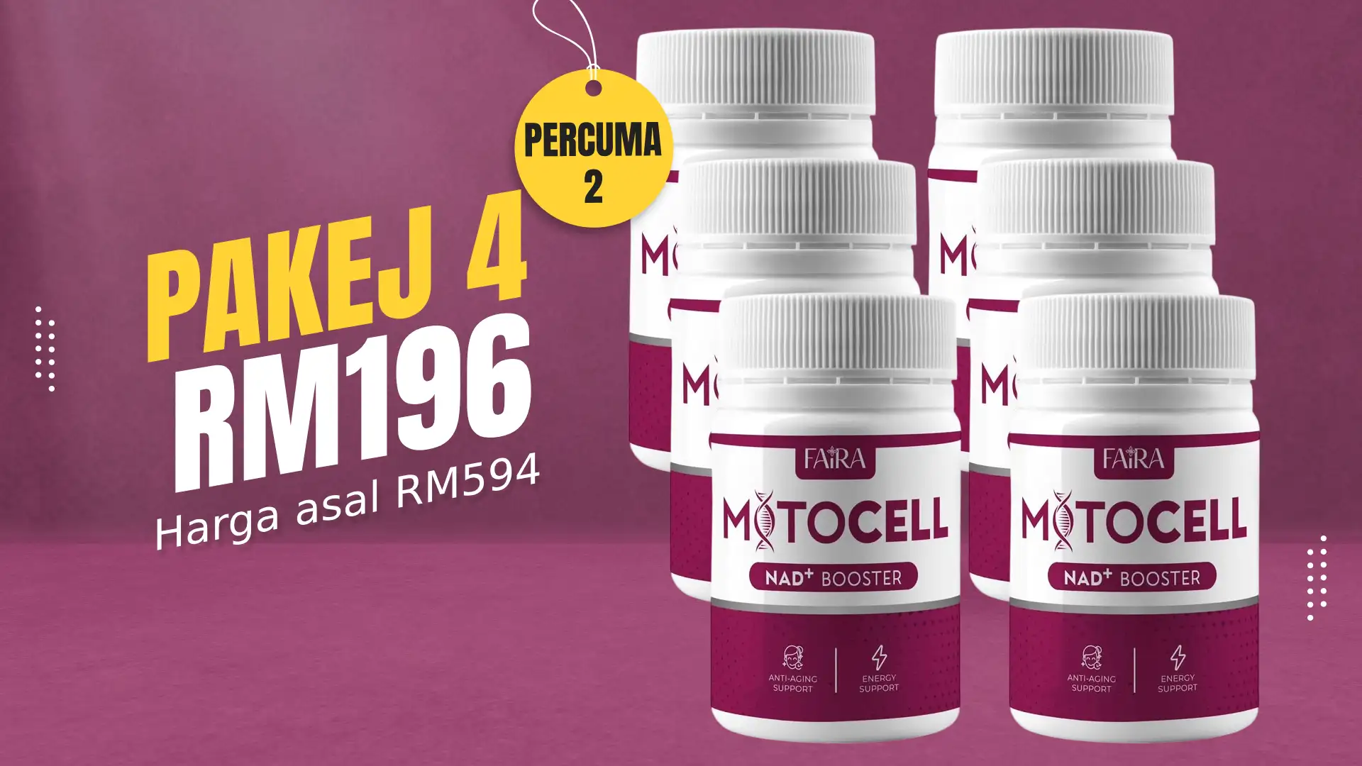 (4+2 Botol) Mitocell