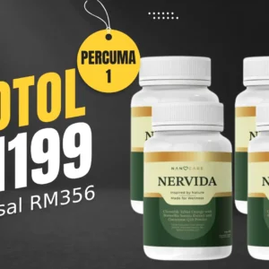 (3+1 Botol) Nervida